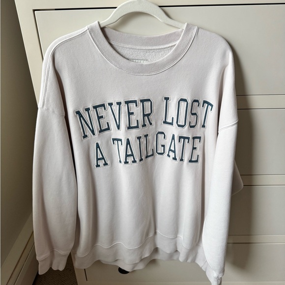 Abercrombie & Fitch Tops - Abercrombie Football Collection Sweatshirt
